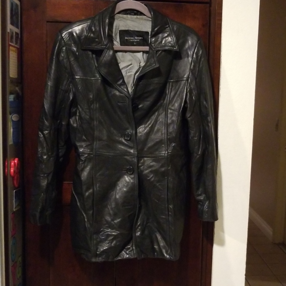 Leather jacket